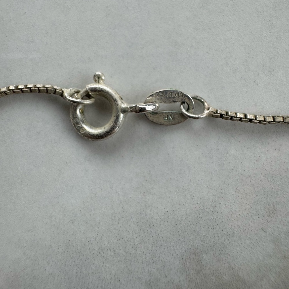 Elegant Sterling Silver Butterfly Pendant Necklace - Picture 5 of 6